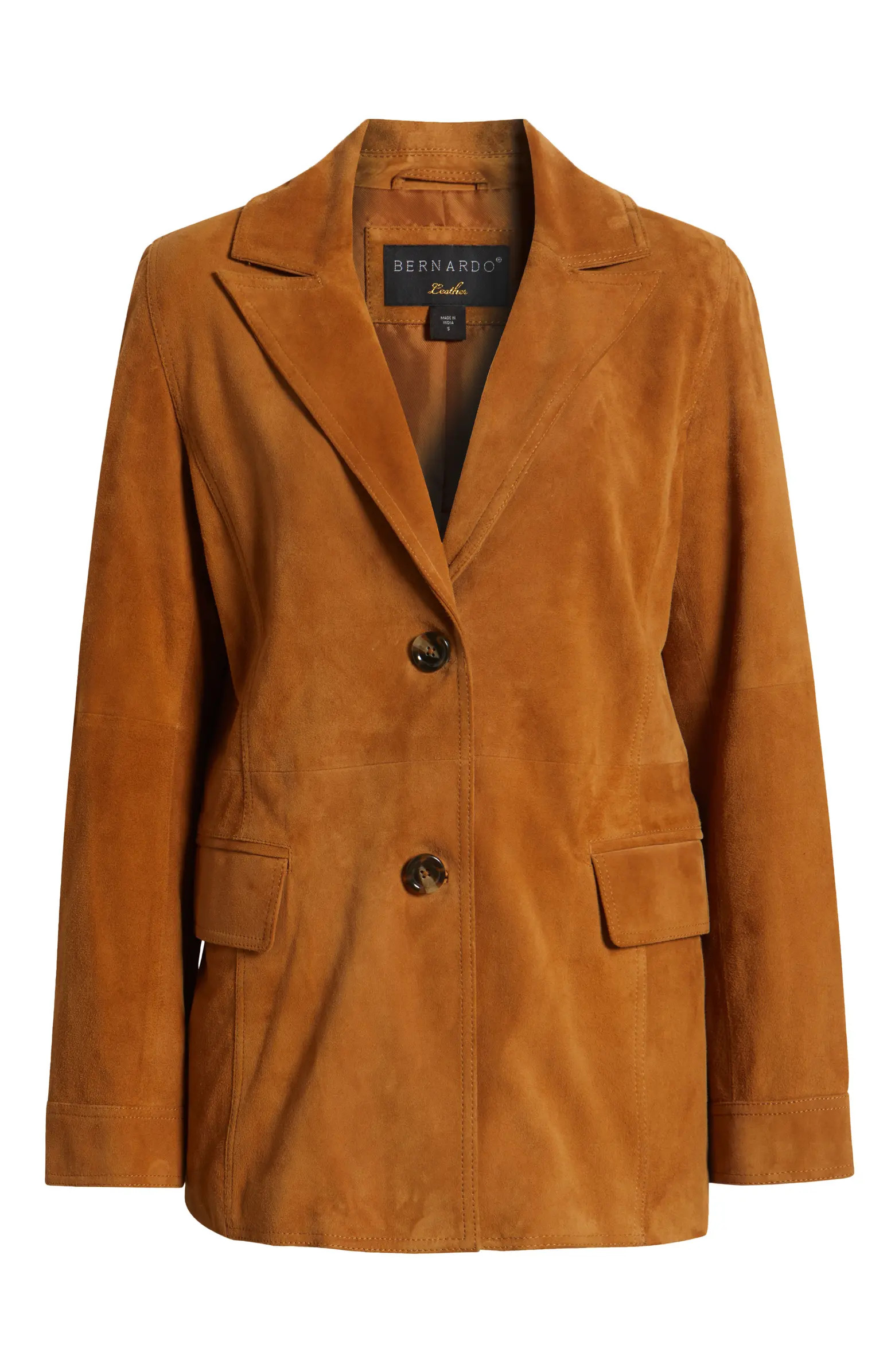 Single Breasted Suede Blazer | Nordstrom