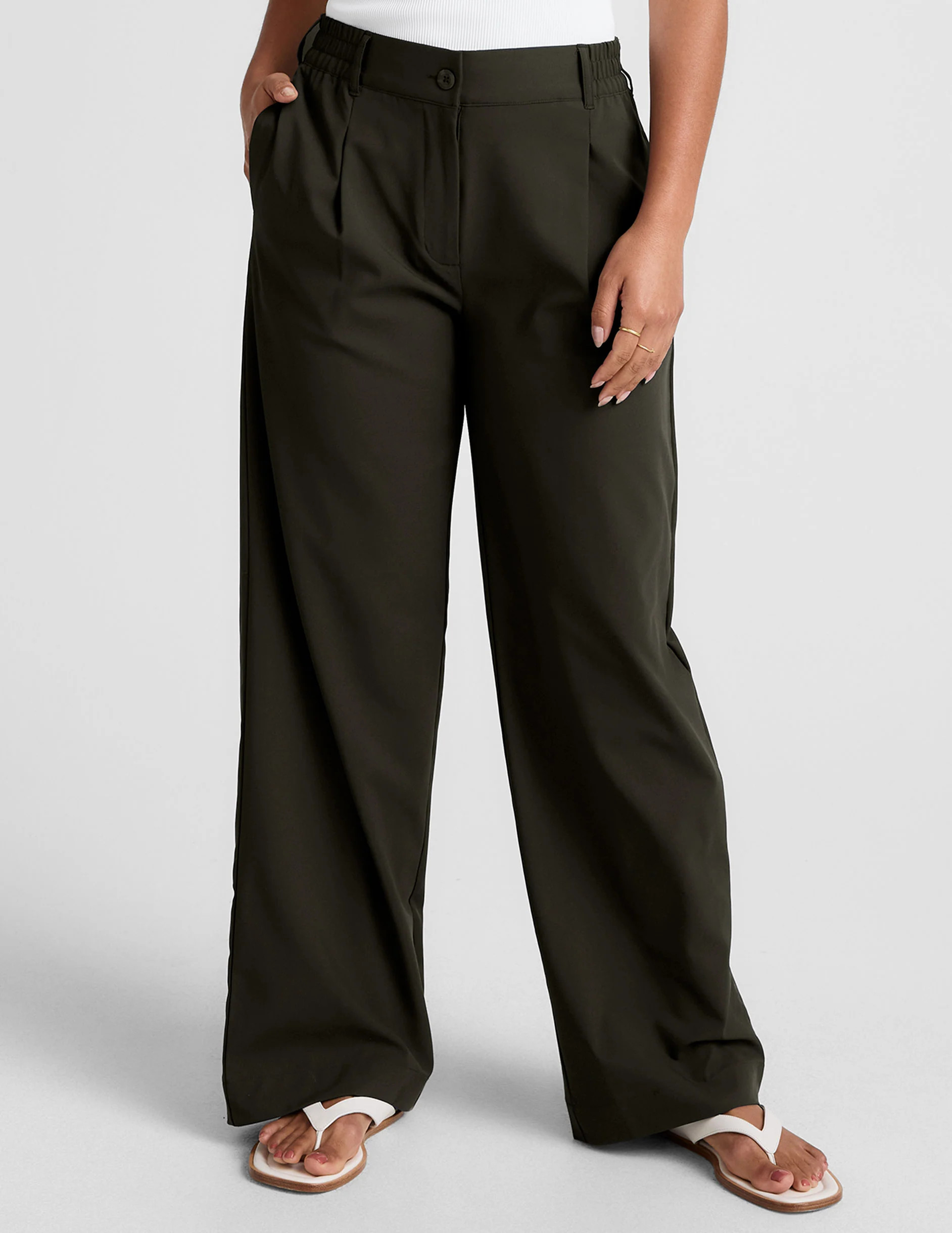 Status Wide Leg Trouser | Beyond Yoga | Beyond Yoga