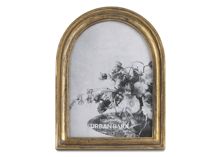 Letta Frame 5x7 Brass | Urban Barn