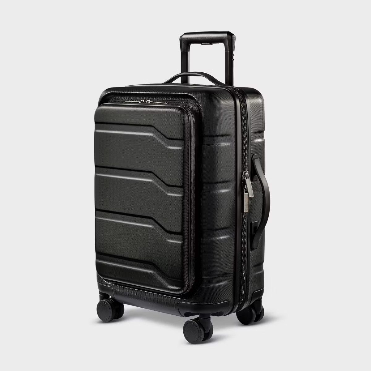 Hardside Carry On Spinner Suitcase with Front Pocket - Open Story™ | Target