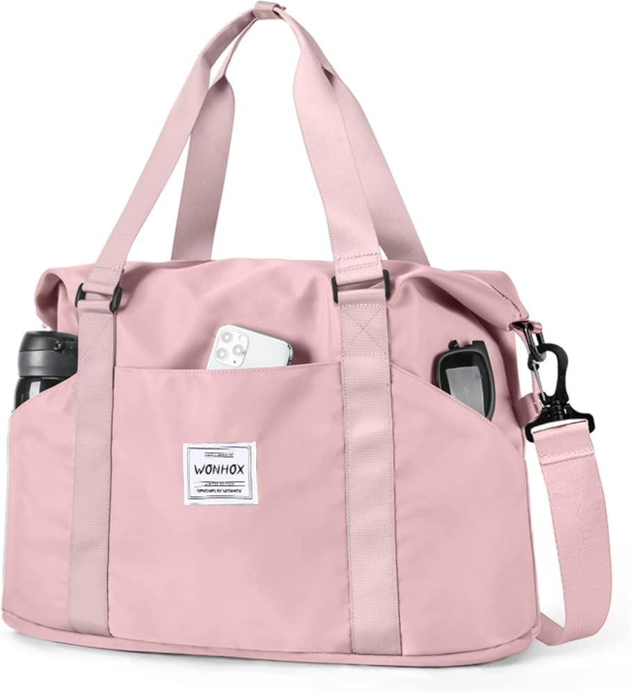 Travel Duffle Bag, Sports Gym Tote Bag for Women, Carry on Luggage Bag for Airplanes, Lightweight... | Amazon (CA)