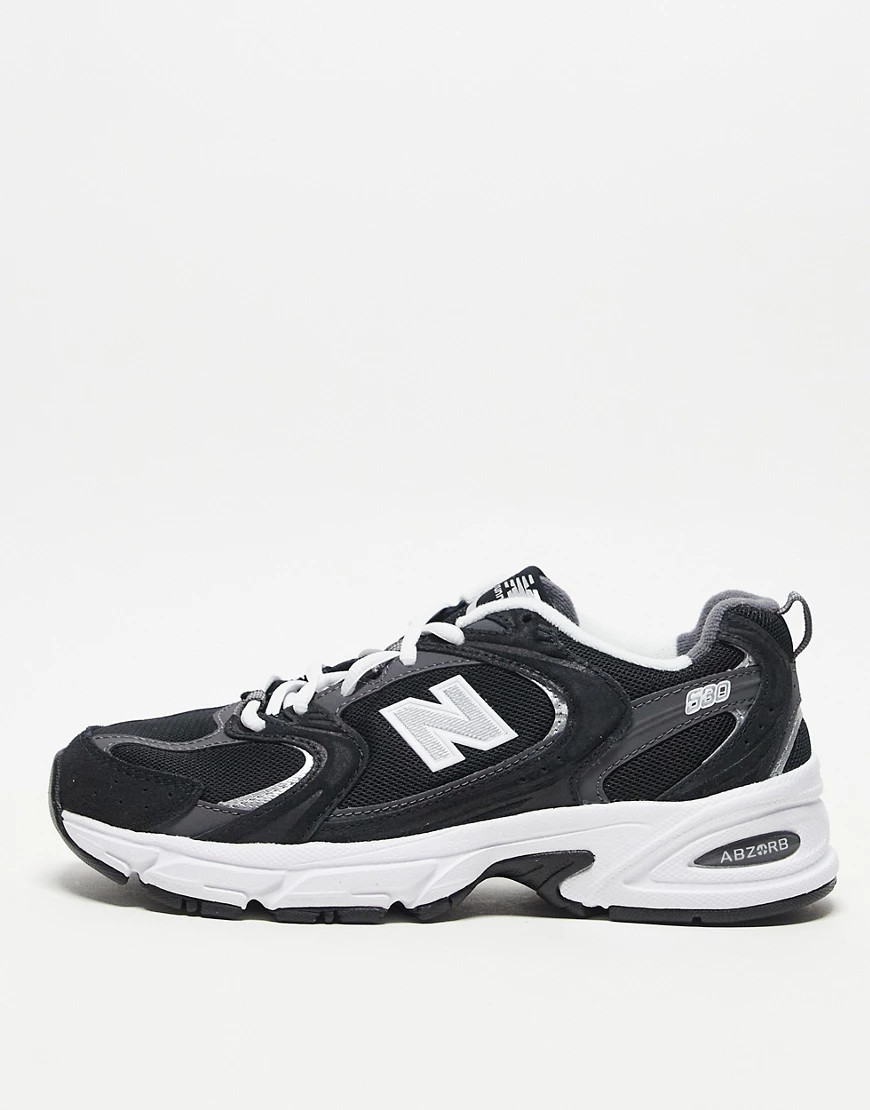 New Balance 530 sneakers in black | ASOS (Global)