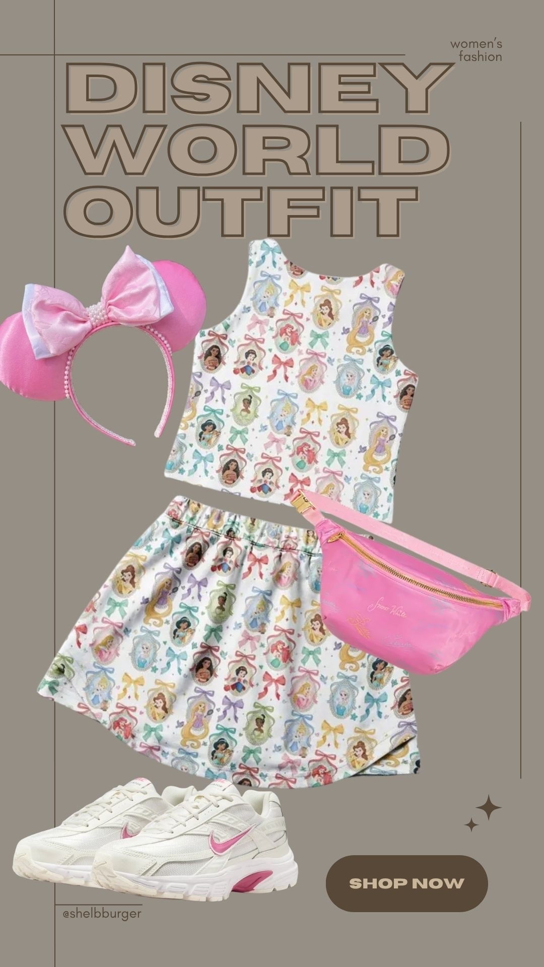 Women’s Disney princesses active set outfit for Disney World vacation

#LTKTravel