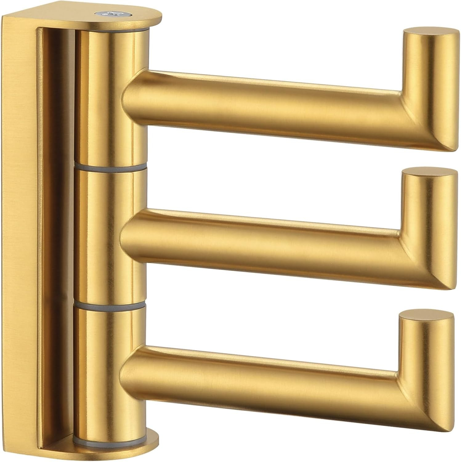 Angle Simple Swivel Towel Hook for Bathroom, Coat Hook Brushed Dark Gold | Amazon (US)