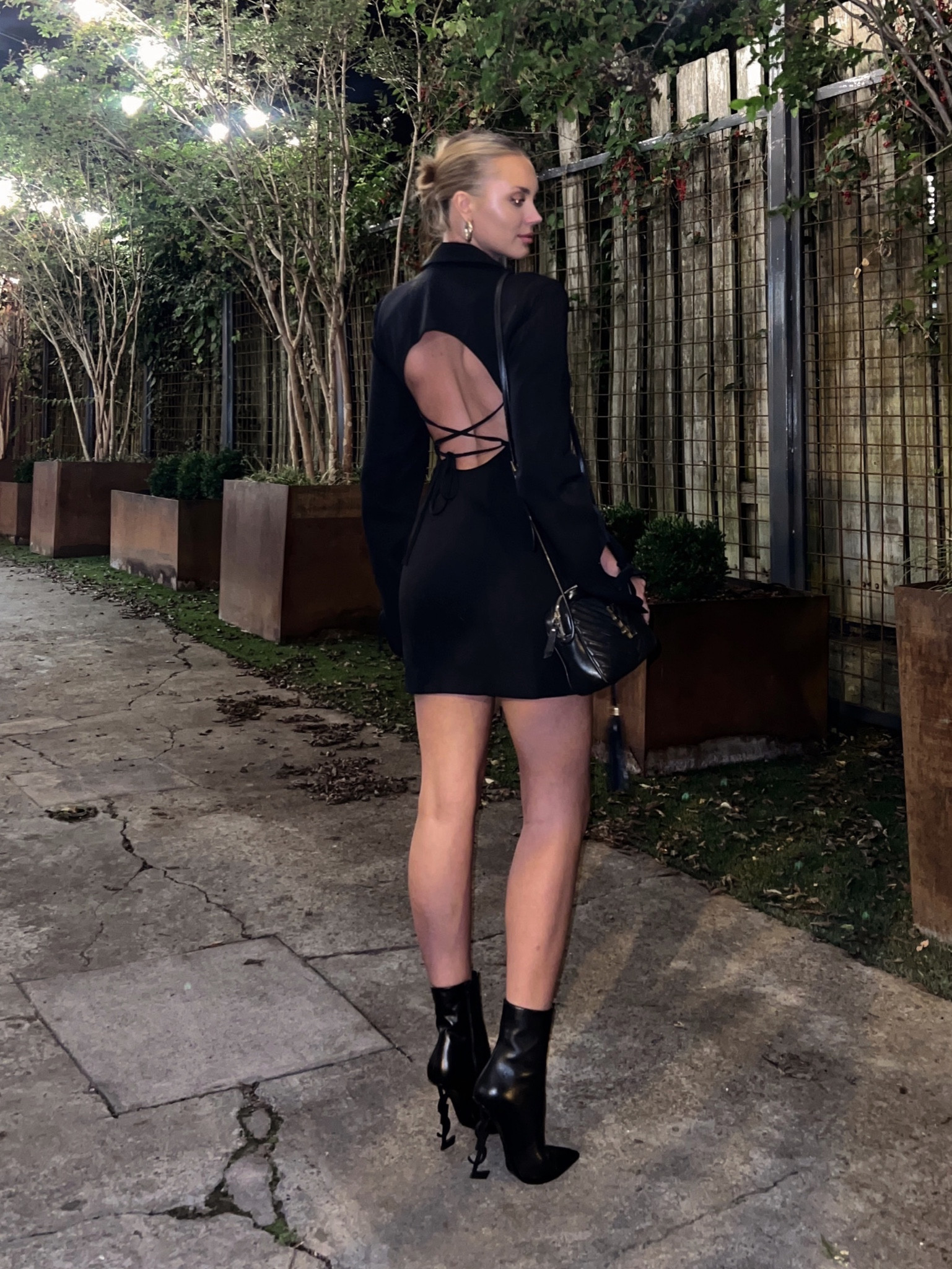 Ready for a night out, this blazer dress is so chic and got so many compliments 
