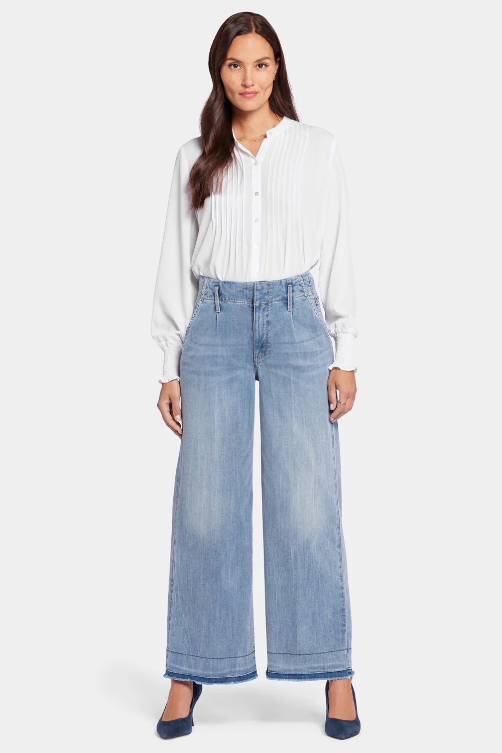 Mona Wide Leg Trouser Jeans - State | NYDJ