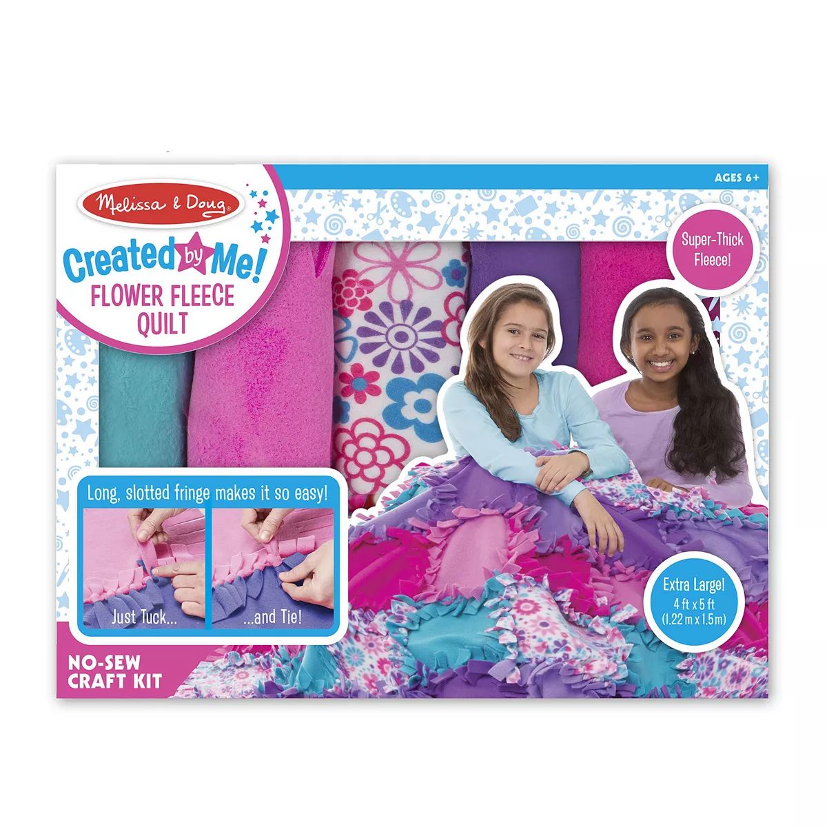 Melissa & Doug Created by Me Flower Fleece Quilt | Kohl's