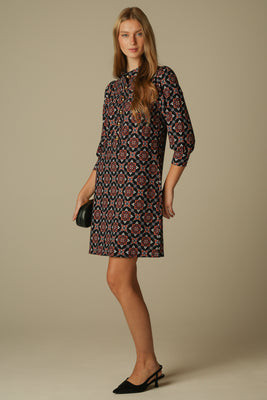 Ruth Dress in Scarlet Lattice | Duffield Lane