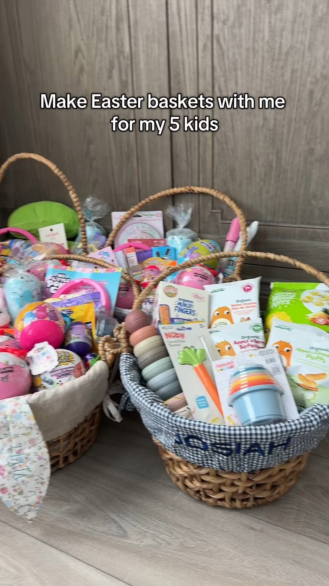 Easter baskets for my 5 kids
Baby Easter basket - girls - pre k- toddler - tween girl 

#LTKSeasonal #LTKKids #LTKBaby