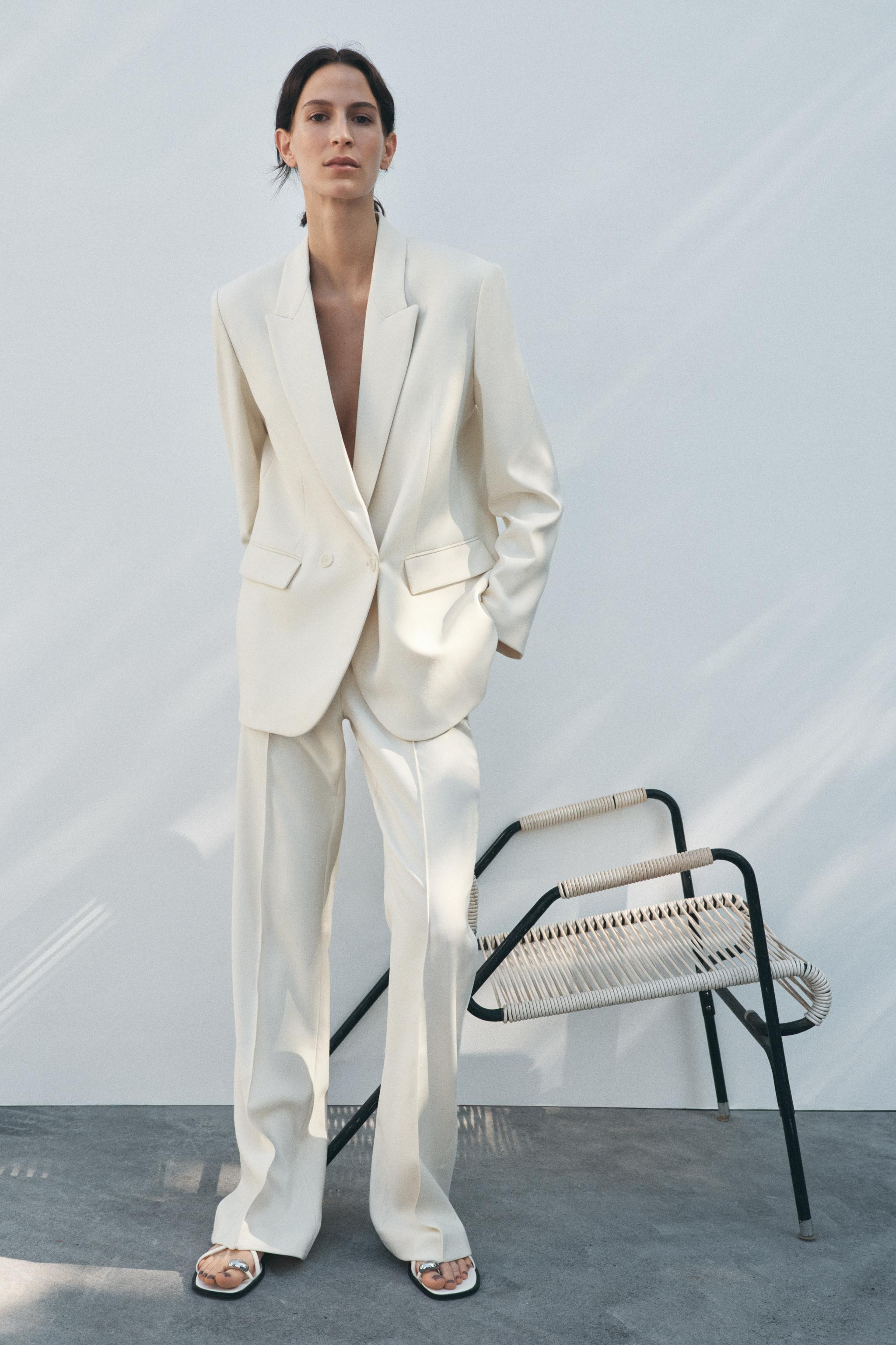 ZW COLLECTION DOUBLE BREASTED JACKET | Zara US