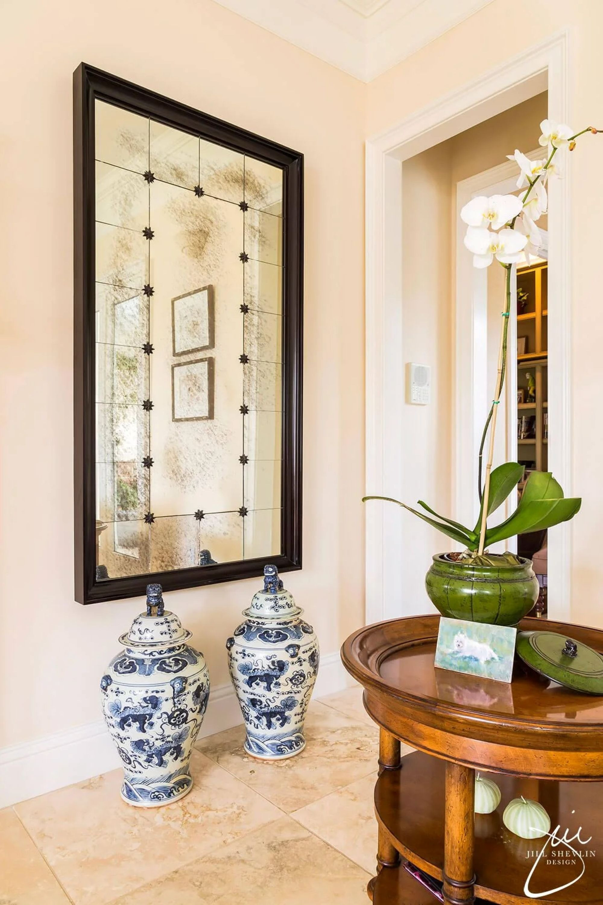 Styled Simplicity 🌿✨A curated corner with timeless charm — featuring a rectangular mirror, blue vase, circular side table, and a touch of life with an orchid. Style it your way with these beautiful accents.🛋️ Tap to shop – all products linked via LTK🔗 Affiliate links included📌 Save this for your decor moodboard!#HomeStyling #DecorDetails #MirrorMoment #OrchidInspo #SideTableStyle #LTKHome #LTKFamily #LTKFinds #JillShevlinDesign

#LTKFamily #LTKHome #LTKStyleTip