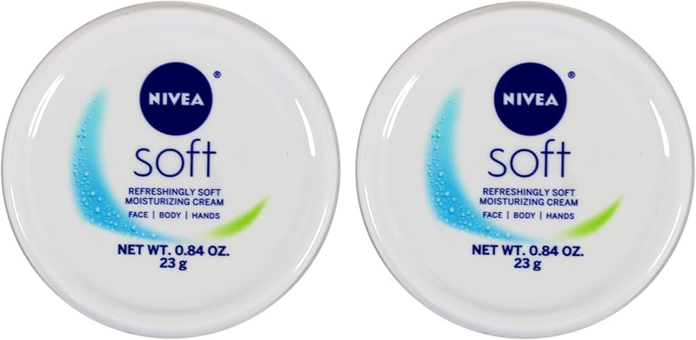 Nivea Soft Refreshingly Soft Moisturizing Crème.84 Oz (2 Pack) | Amazon (US)