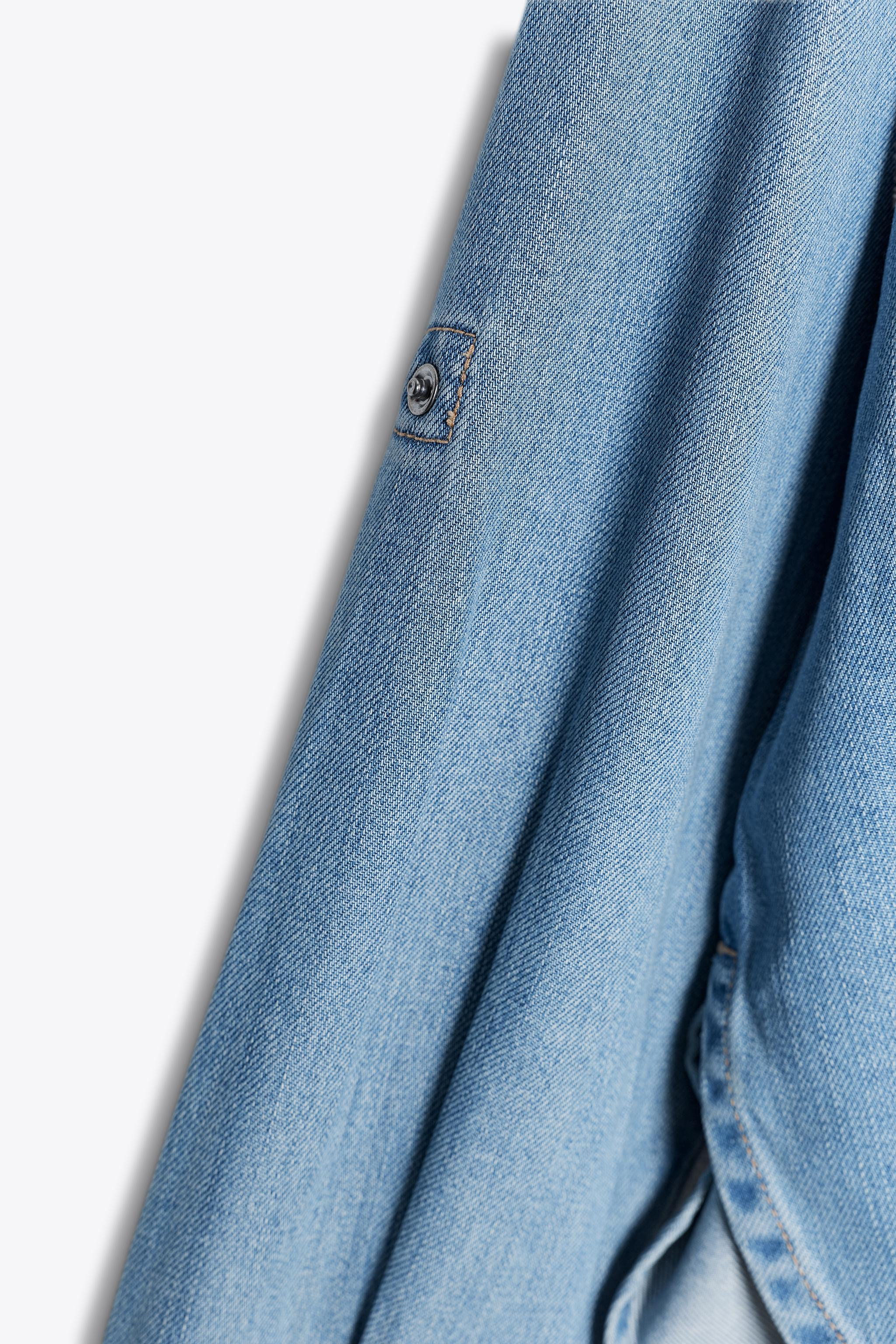 OVERSIZED DENIM SHIRT | Zara US