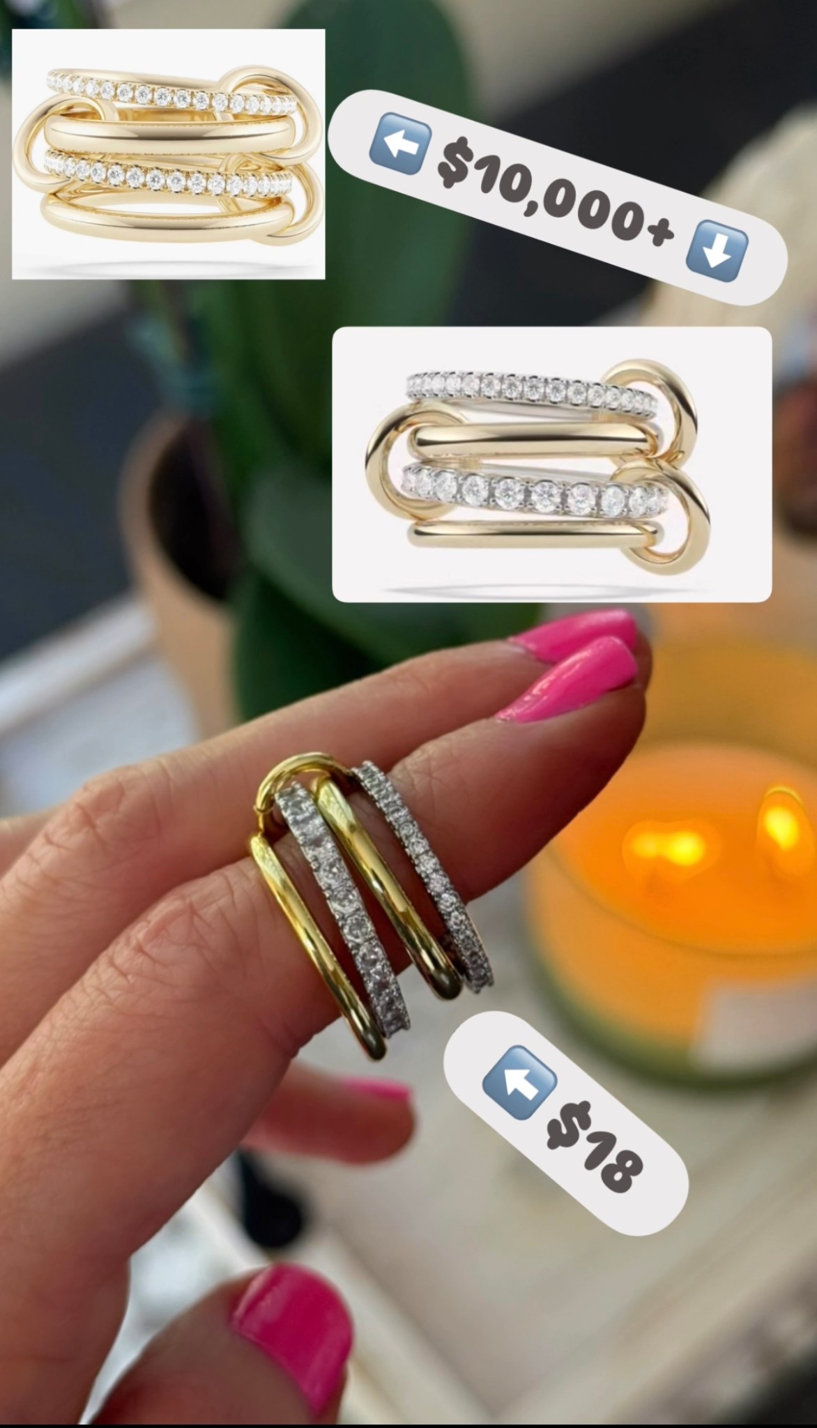 Size 7 fits my first finger perfectly. This ring is so cute I love a good statement piece. 

#LTKStyleTip #LTKFindsUnder100 #LTKFindsUnder50