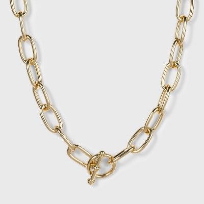 SUGARFIX by BaubleBar Gold Link Chain Necklace - Gold | Target