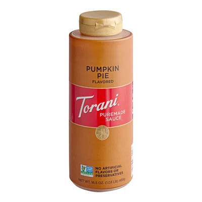 Torani 12 Fl. Oz. (16.5 Oz.) Puremade Pumpkin Pie Flavoring Sauce WS-999791274 | Wayfair North America
