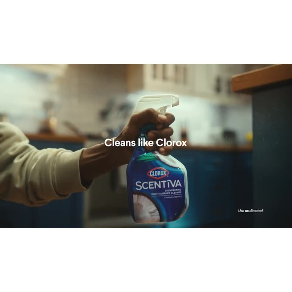 Clorox Scentiva Multi Surface Cleaner, Spray Bottle, Coconut & Waterlily, 32 fl oz - Walmart.com | Walmart (US)