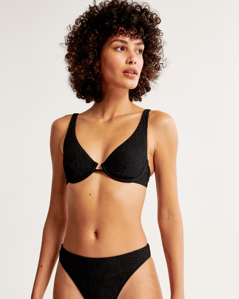 High Apex Underwire Bikini Top | Abercrombie & Fitch (UK)