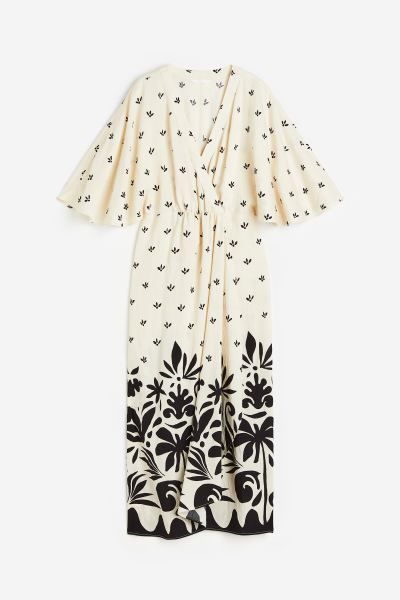 Butterfly-sleeved dress | H&M (UK, MY, IN, SG, PH, TW, HK)