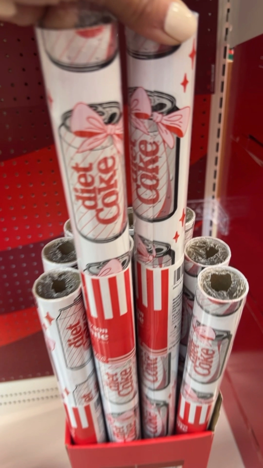 I found the cutest wrapping paper for those Diet Coke lovers 😍 🥤 🎀 

#LTKFamily #LTKHoliday #LTKItBag