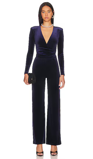 Vamp Jumpsuit in Midnight | Revolve Clothing (Global)