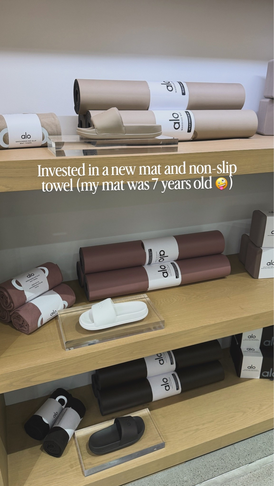 Invested in a new yoga mat and non-slip mat towel - shade gravel!

#LTKfitnessgoals #LTKselfcare #LTKOver40