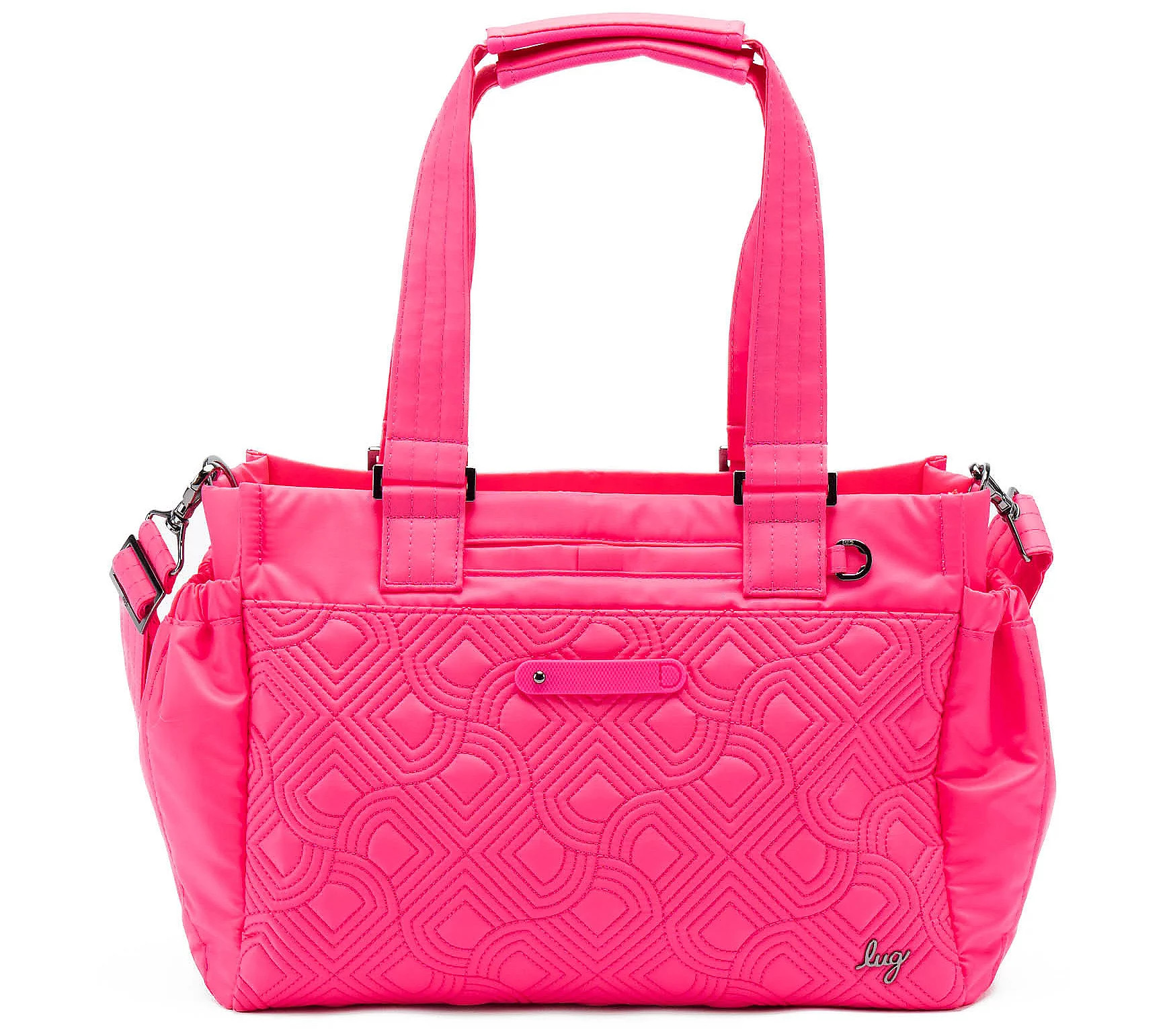Lug Classic Medium Tote with Crossbody Strap -Dilly Dally | QVC
