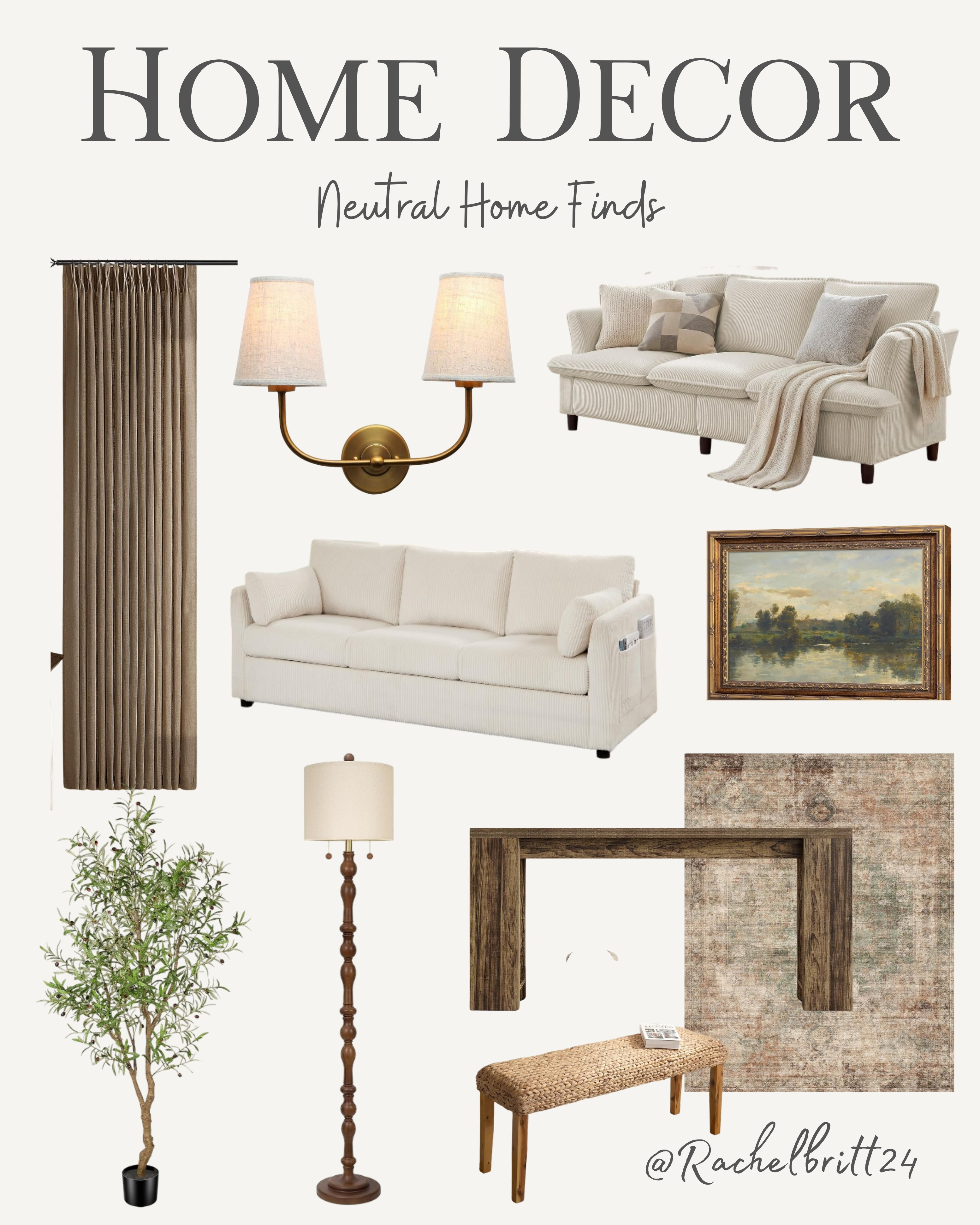 Transform your space with these timeless neutral home finds. These versatile pieces create a clean, sophisticated aesthetic that works in any room. Save this post and shop the collection at the link in bio! #NeutralHome #HomeDecor #InteriorStyle 

 #LTKdayinmylife #LTKHome #LTKSaleAlert