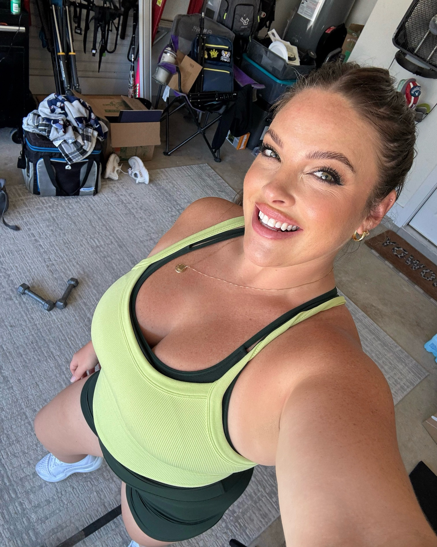 My favorite green workout outfits 💚✨

#LTKootd #LTKActive #LTKMidsize