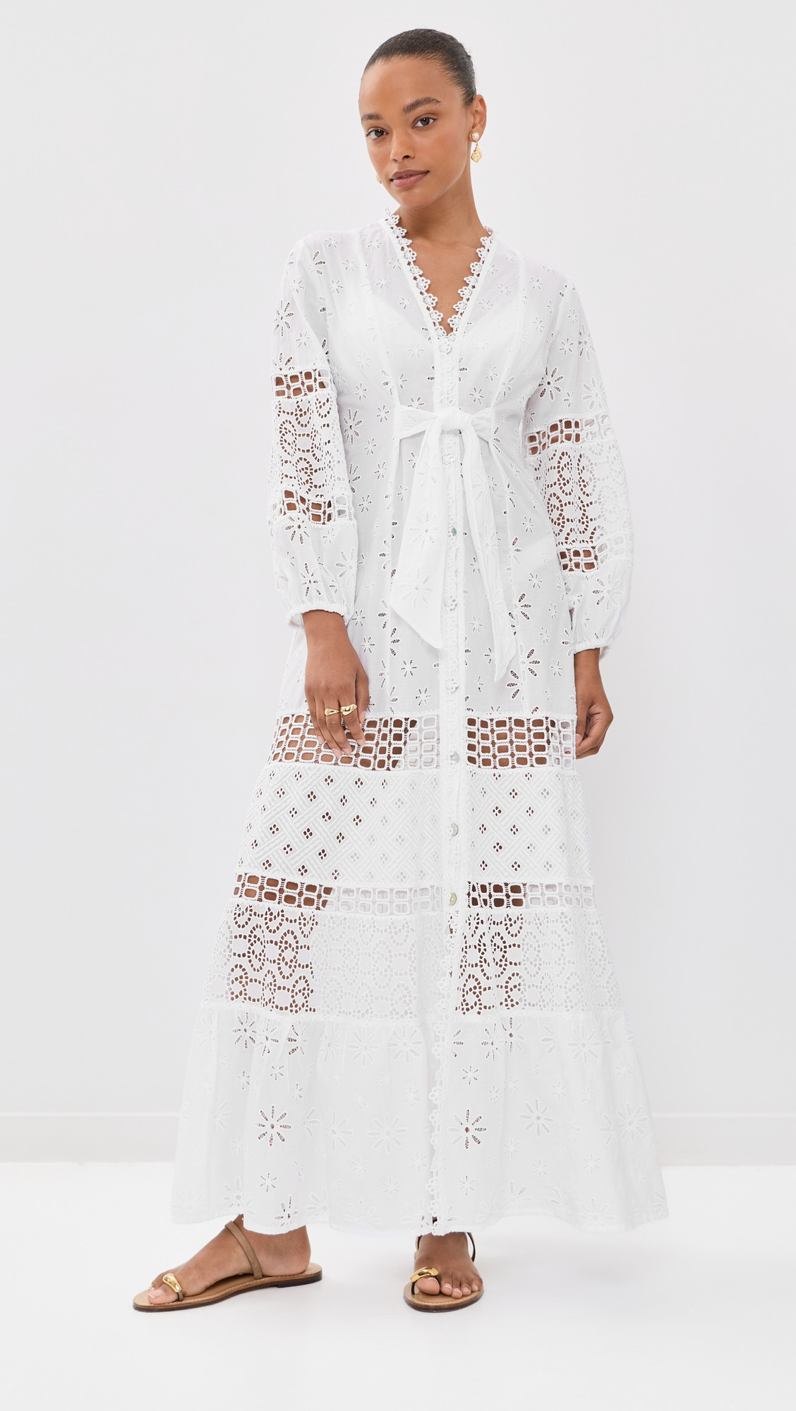 Temptation Positano Noce Dress White XS | Shopbop