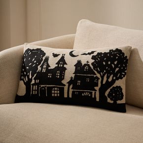 Haunted House Pillow Cover | West Elm (US)