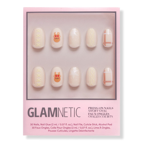 Gingerbread Knit Press-On Nails | Ulta