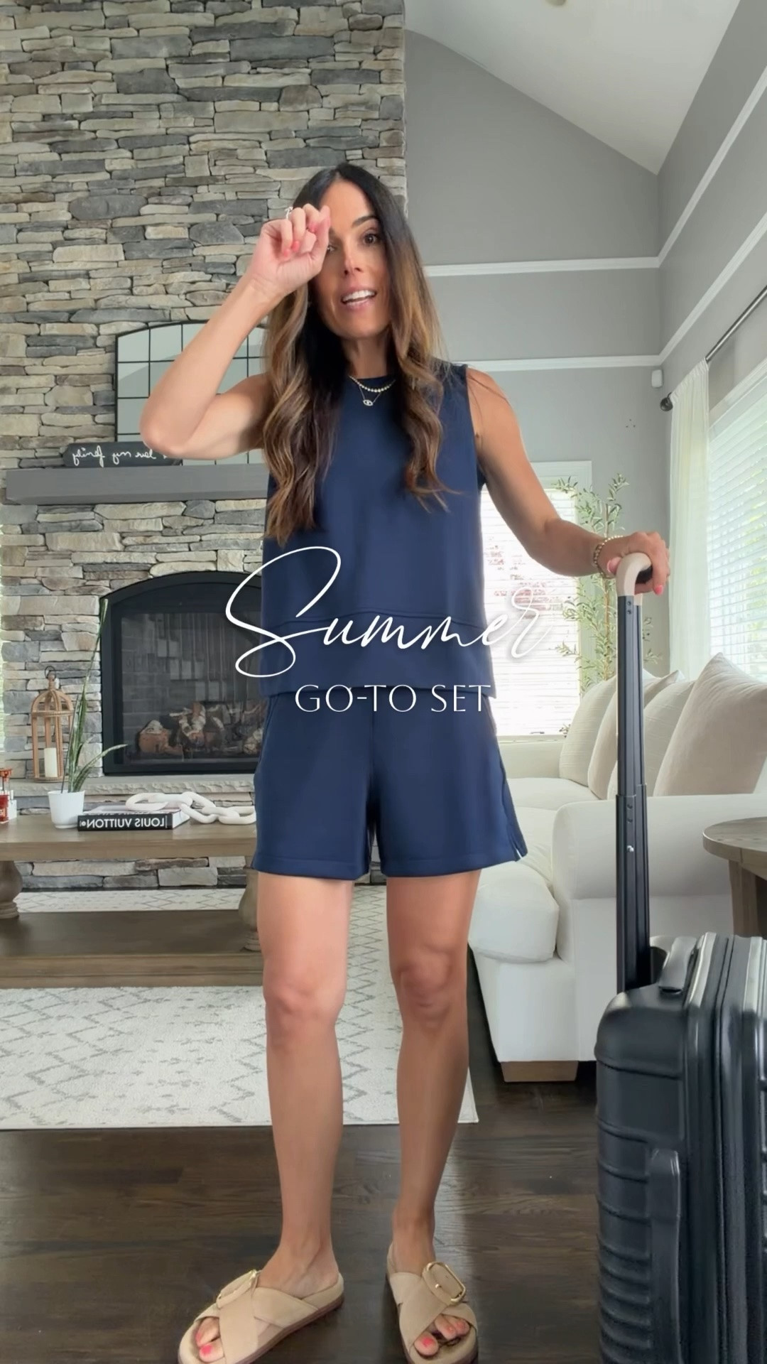 I practically lived in the AirEssentials pants and long sleeve tops all winter, so obviously I needed the summer version too. ☀️
This navy tank and shorts set is just as soft, comfy, and easy to wear. One of those outfits that looks put together but feels like loungewear. 

Use code MRSCASUALXSPANX for 15% off your first order! 🤍

💌type “SET” for details

#LTKootd #LTKmomlife #LTKgrwm