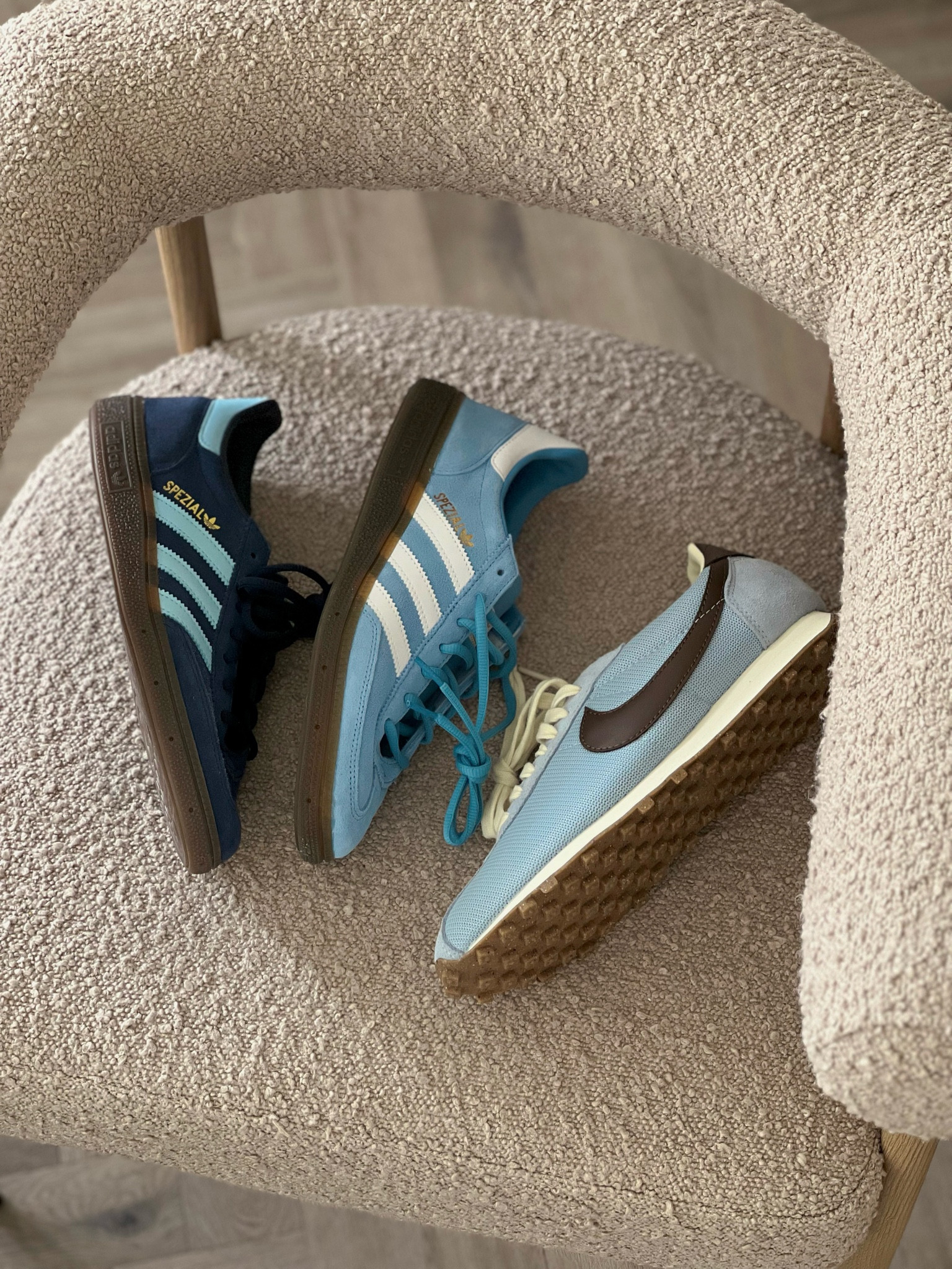 Adidas spezial, adidas handball spezial, blue sneakers, suede trainers, Nike shoes,  retro sneakers, retro trainers, airy blue, spring trends 2025, trending, trendy sneakers, trendy shoes, ASOS

#LTKFashionMonth #LTKspring #LTKshoes