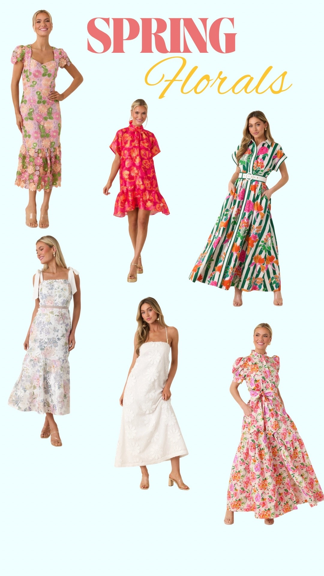 Spring Floral Looks! 🌸💐

#LTKSeasonal #LTKgrwm #LTKootd