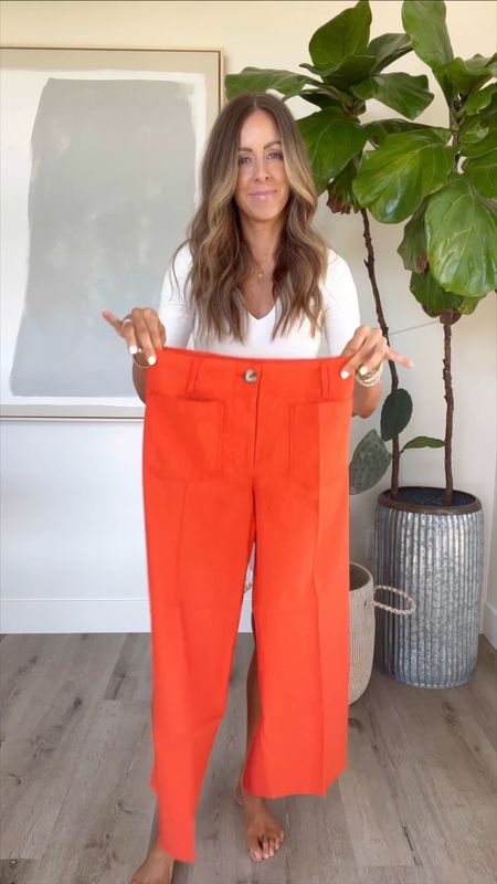 I have these pants in multiple colors- they are perfect for spring and summer! Wearing a size 25 petite!

#LTKSpringSale 

#LTKSeasonal