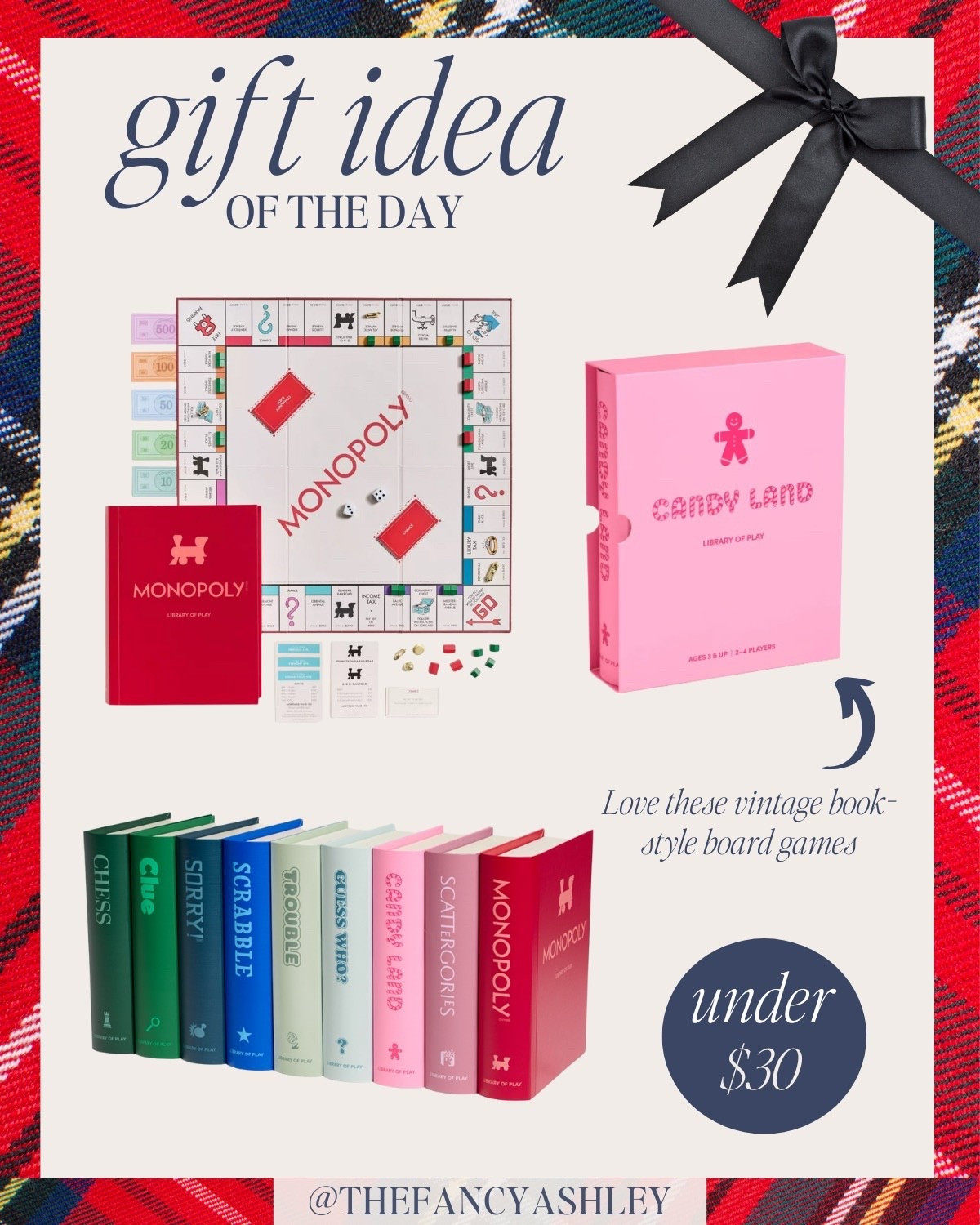 I’m officially obsessed—these Target vintage book-style board games are the cutest throwback ever. All the classics. Perfectly giftable. Under $30, so you can snag one for everyone. This is holiday gifting PERFECTION. Run, don’t walk.


#LTKFindsUnder50 #LTKGiftGuide #LTKHoliday