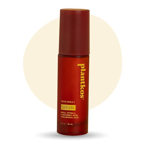 PLANTKOS Phyto Triple C Serum With Amla, Tetrahexyldecyl Ascorbate, Hyaluronic Acid | | 30 ml x Pack of 1 | Amazon (US)