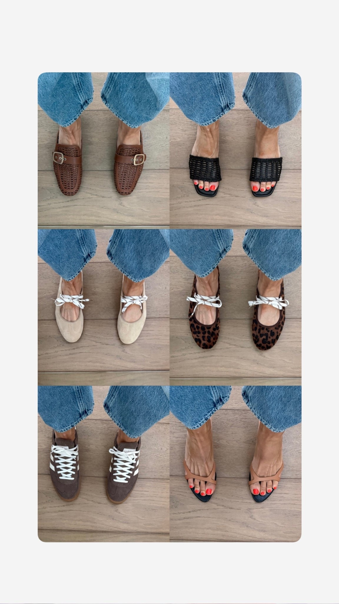 Neutral spring shoes! 
A pair for every occasion.
They all fit tts, except size down in adidas’s 1/2 size 

#LTKgrwm #LTKOver40 #LTKmomlife