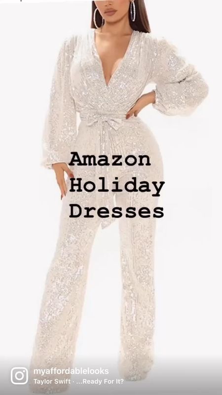 Holiday Party Outfit, Amazon holiday, sequin dress


#amazonfashion
#amazonholiday

#LTKHalloween #LTKSeasonal #LTKHoliday