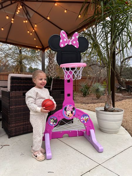 Lilly's outfit from Carter's is on sale. The basketball hoop/ sports center is from Delta Children! This sports center is so much fun for toddlers

#LTKfitness #LTKkids #LTKfamily