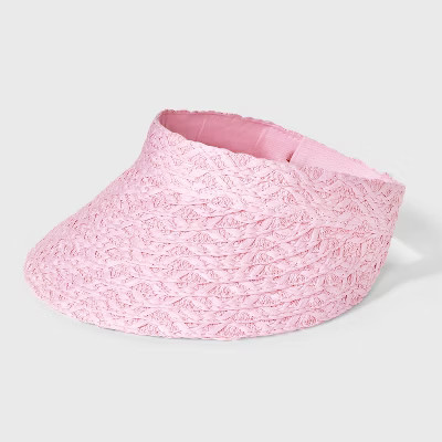 Straw Visor Hat - A New Day™ | Target