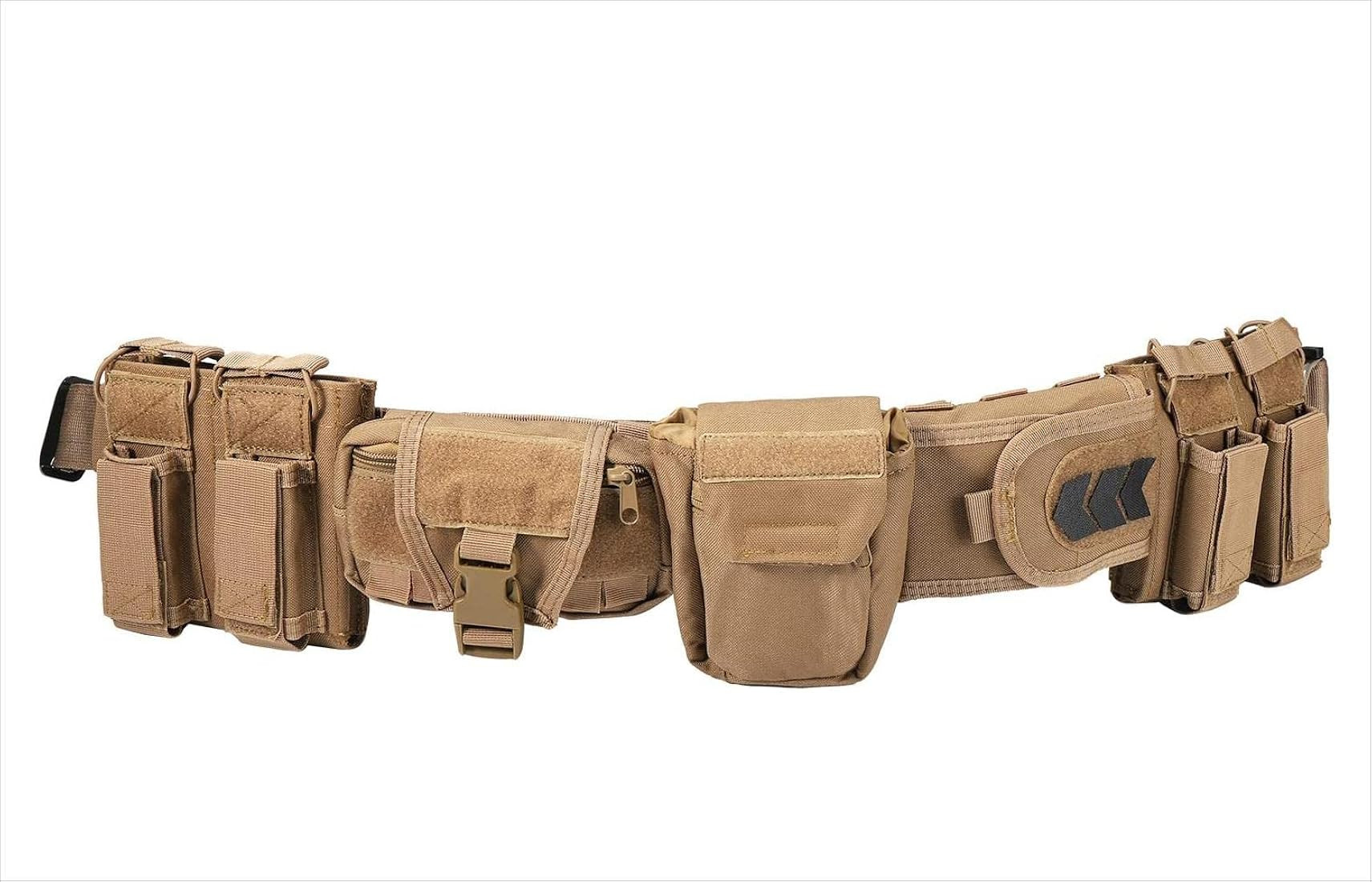 BOMTURN Battle Belt Tactical Belts Men: Upgrade Extended Duty Belts Law Enforcement Utility Belt Pol | Amazon (US)