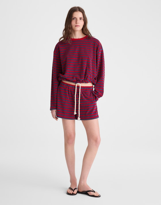 Tie-Waist Top in Terry | Madewell