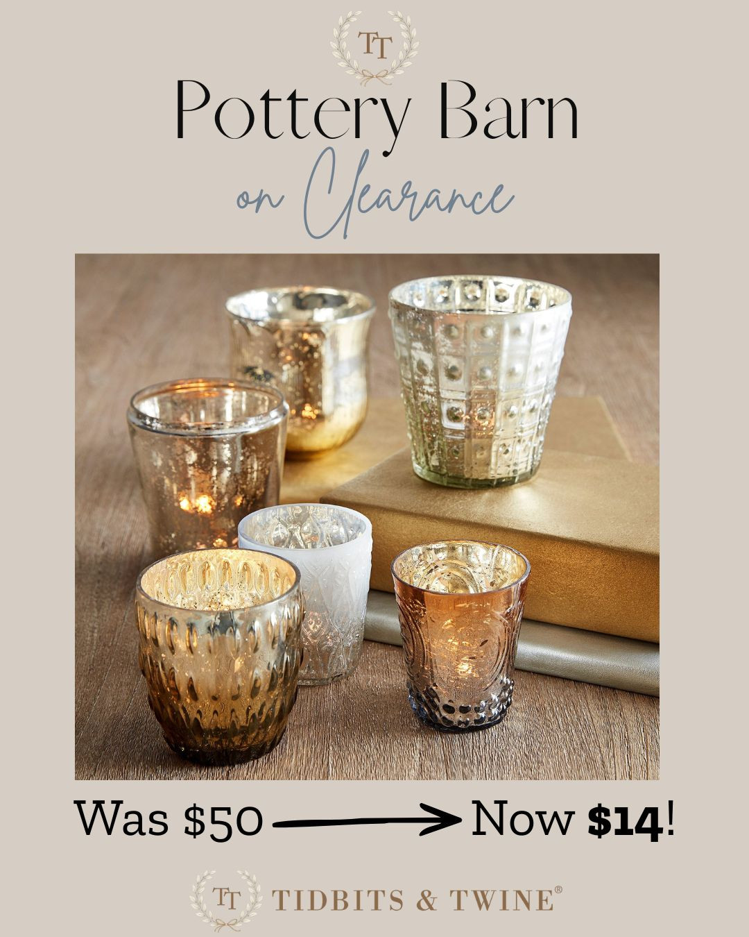 My fav votive set is now on clearance! #mercuryvotive  

 #LTKOver40 #LTKHome #LTKSaleAlert