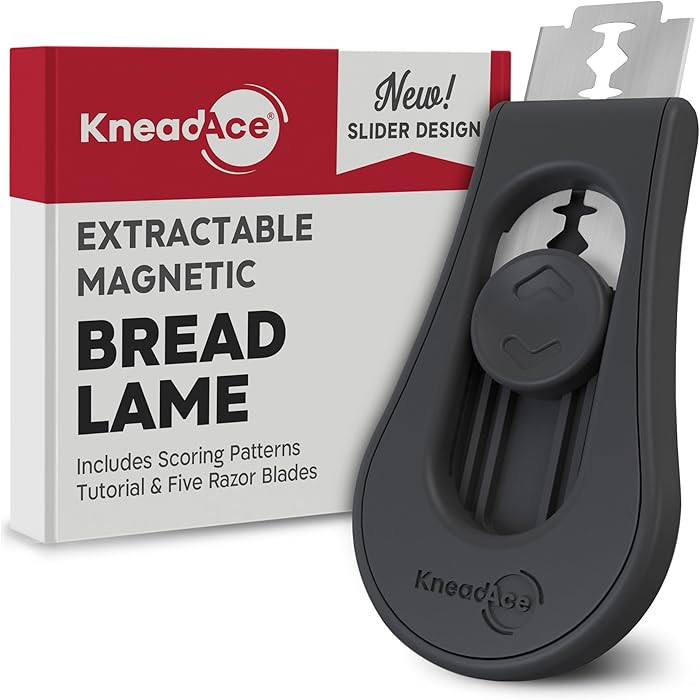 KneadAce Upgraded Magnetic Bread Lame, Professional Dough Scoring Tool with Extractable Blade, So... | Amazon (US)
