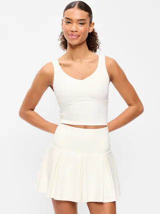 StudioSmooth Seamed Longline Top | Old Navy (US)