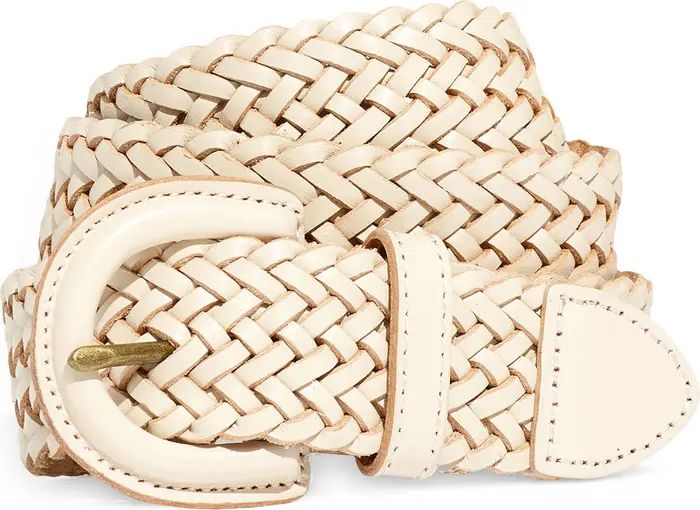 Woven Leather Belt | Nordstrom