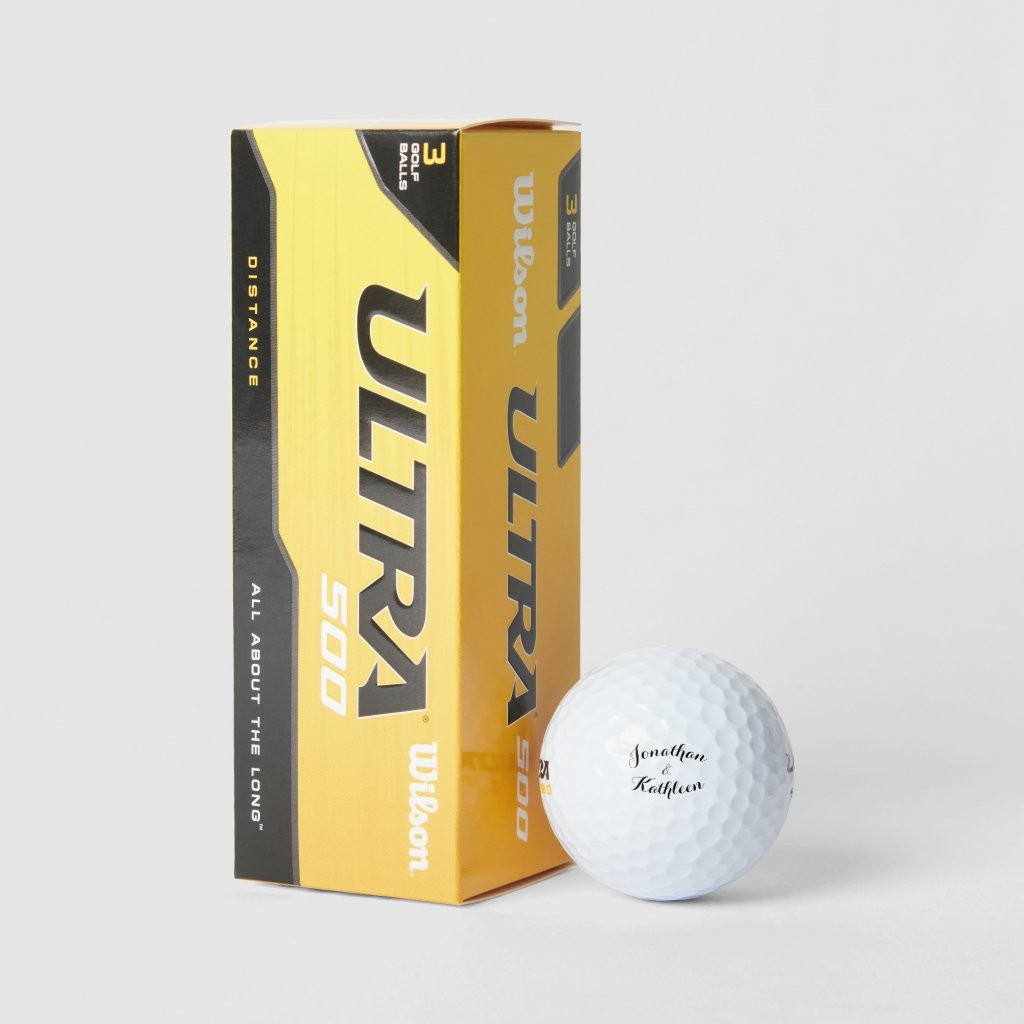 Custom Names Golf Balls | Zazzle