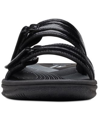 Clarks Women's Cloudsteppers Breeze Piper Comfort Slides - Macy's | Macy's